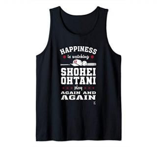Shohei Ohtani Happiness is Watching Gameday Tank Top