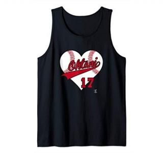 Shohei Ohtani Baseball Heart Gameday Tank Top