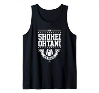 Shohei Ohtani We Trust Tank Top