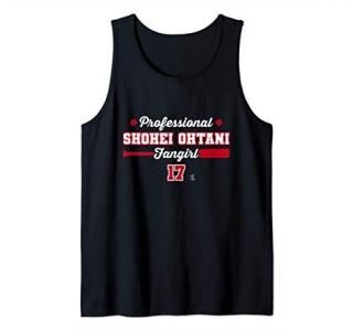 Shohei Ohtani Professional Fangirl Gameday Tank Top