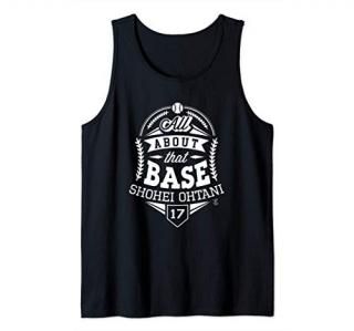 Shohei Ohtani All About That Base Gameday Tank Top