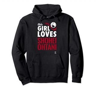 Shohei Ohtani This Girl Loves Gameday Pullover Hoodie