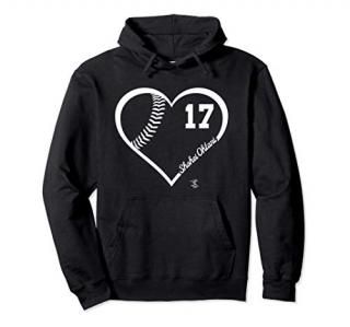 Shohei Ohtani Player Heart Number Gameday Pullover Hoodie