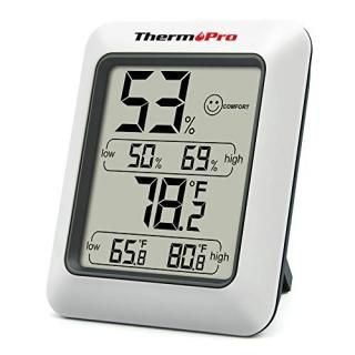 ThermoPro TP50 Hygrometer Indoor Humidity Monitor Weather Station with Temperatu