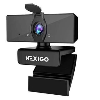 1080P Business Webcam with Dual Microphone & Privacy Cover NexiGo N660 USB FHD W