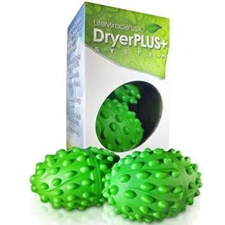 Life Miracle Dryer Balls -The BEST Permanent Non Toxic Allergy Free Chemical Fre