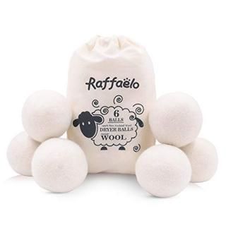 Wool Ball Raffaelo Wool Dryer Balls XL Premium Reusable Natural Fabric Softener 