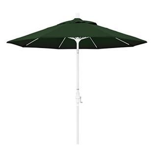 California Umbrella GSCUF908170-SA46 9' Round Aluminum Pole Fiberglass Rib Marke