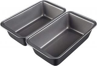 Amazon Basics Carbon Steel Bread Pan - 2-Pack