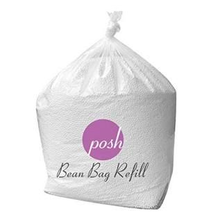 Posh Creations Foam Filling Bean Bag Refill 75 L New White