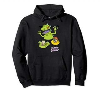 Reptar Tommy And Chucky On The Beach Pullover Hoodie
