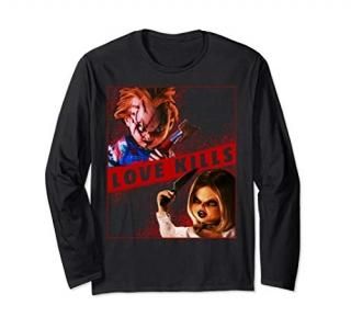 Child's Play Chucky And Tiffany Love Kills Long Sleeve T-Shirt