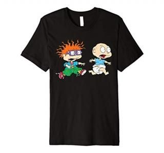 Chucky Running After Tommy Center Design Premium T-Shirt