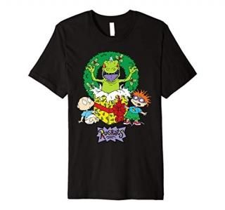 Reptar Coming Out Present Box with Chucky And Tommy Premium T-Shirt