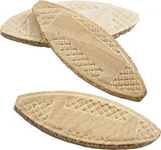 Wolfcraft 2992405 of #20 Compressed Wafer Shaped Wood Biscuits for Joining Wood 
