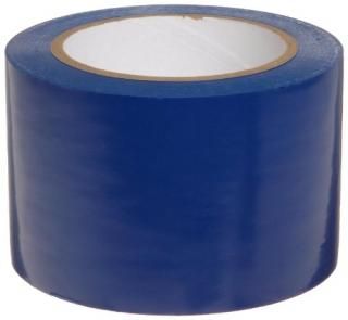 Brady 108' Length 3 Width B-725 Vinyl Tape Blue Color Aisle Marking Tape by Brad