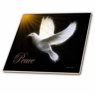 3dRose ct_6580_3 ԡ-֥å/ۥ磻/ɥСɥ-ߥå롢8