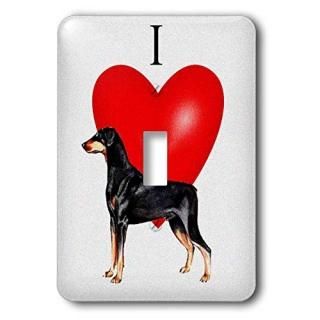 3dRose lsp_17302_1I Love Doberman ȥ륹å