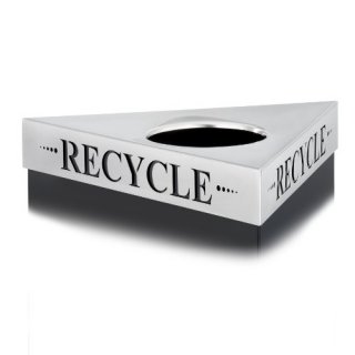 Recycle Lid - Safco Products TrifectaRecycle Lid 9560RE