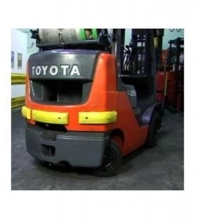 IRONguard 70-1110 PVC Plastic Safe Bump Forklift Protector with Two 100lbs Magne
