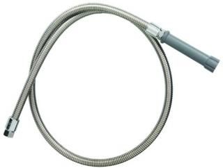 T&S Brass B-0096-H 96-Inch Flexible Stainless Steel Hose by T&S Brass