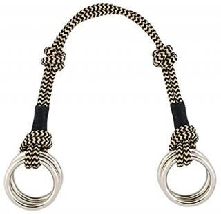 Black/Tan - Weaver Leather Justin Dunn Bitless Bridle Nosepiece