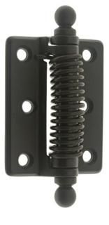 Idh by St. Simons 80360-10B Solid Brass Heavy Duty Spring Screen Door Hinges wit