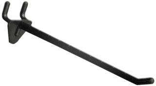 Azar 800076-BLK 6-Inch Plastic Hook 50-Pack