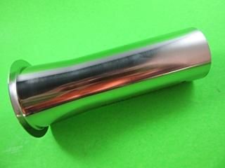 Premium Stainless Steel #12 Size X 2 Meat Grinder Tube Horn Funnel for Filling M