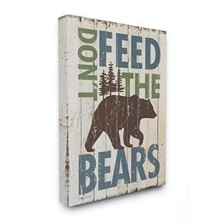 Stupell Home D?cor Don't Feed The Bears ȥåХ륢ȡ16 x 1.5 x 20ؤäƥ