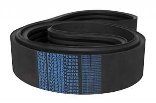 D&D PowerDrive 3R3V1180 Banded V Belt Rubber