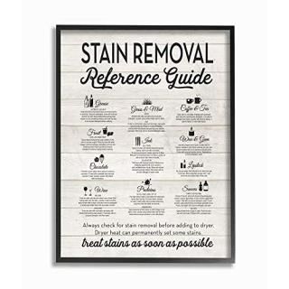 The Stupellۡ।ƥꥢ쥯Stain RemovalȥTypography Framed Giclee Texturized