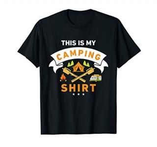 This Is My Camping Shirt Funny Camper T-shirt T-Shirt