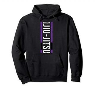 Brazilian Jiu Jitsu Purple Belt BJJ Gifts Men Women Him Her Pullover Hoodie