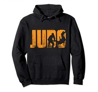 Judo  Brazilian Jiu Jitsu BJJ Retro Throw Gift Pullover Hoodie