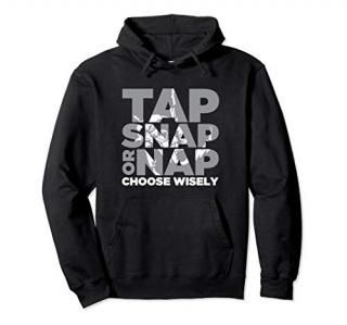 Tap Snap Or Nap Brazillian Jiu Jitsu BJJ Pullover Hoodie