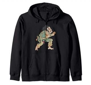 Brazilian Jiu-jitsu Japanese style Combat door-gods BJJ Zip Hoodie