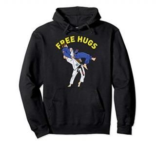 Brazilian Jiu-Jitsu Free Hug Suplex throws Pullover Hoodie