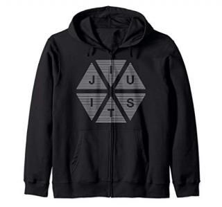 Jiu Jitsu Clothing & MMA Apparel - Brazilian Jiu Jitsu Zip Hoodie