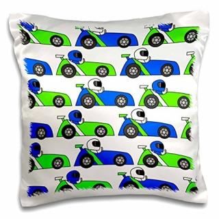 Janna Salak Designs Racing??Boy Stuff֥롼and꡼Racecar?? 16 by 16 pc_25339