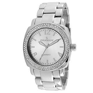 Peugeot Femme 7075S Argent? Swarovski Cristaux Bracelet Liens Montre