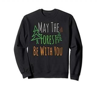 Forest Tree Hugger Camping Hiking Outdoor Gear Gift Shirt Sweatshirt