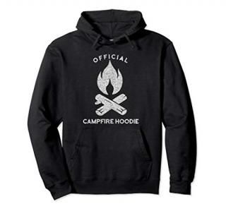 Official Campfire Hoodie - RV & Tent Camping Great Outdoors Pullover Hoodie