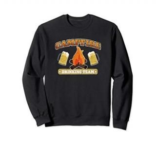 Campfire Drinking Team Camping Life Adventure Smores Sweatshirt