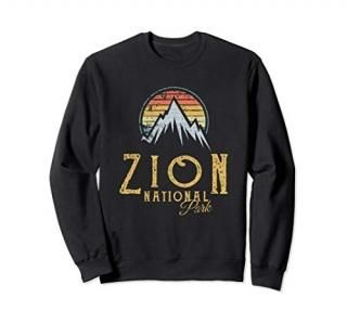 Vintage Zion National Park Summit Sweat Shirt