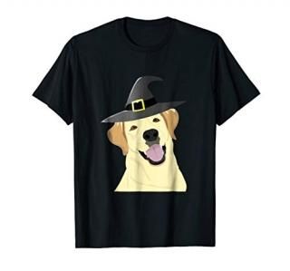 Halloween Dog Costume Halloween Dog In A Hat Costume Shirt