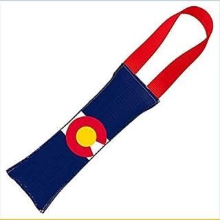 Buckle-Down Dog Tug Toy Colorado Flag Centered Multicolor 15 x 3 x 2