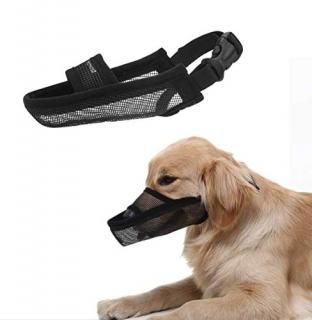 Crazy Felix Nylon Dog Muzzle for Small Medium Large Dogs Air Mesh Breathable and