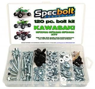 120pc Specbolt Kawasaki kfx450r kfx700?ATVܥȥåKFX 450ƥʥ& Restoration OEM
