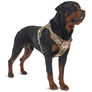 Auroth Tactical Dog Training Harness No Pulling Front Clip Leash Adhesion Reflec
